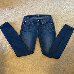 7 for all mankind jeans size 24